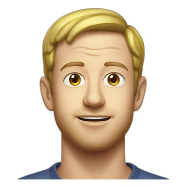 zuckerburg-eating-banana sticker