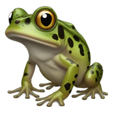 Surinam toad sticker