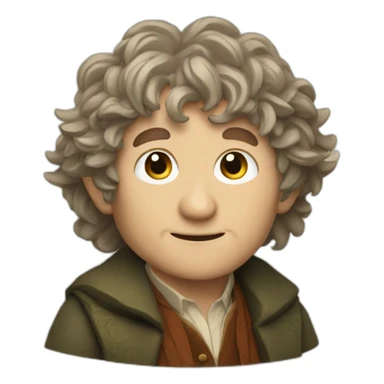 bilbo baggins sticker
