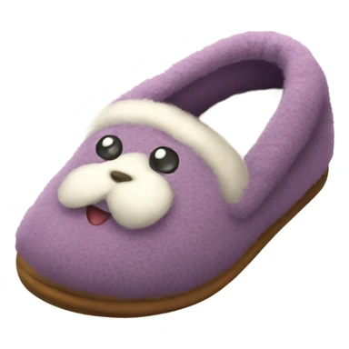 cozy slippers sticker