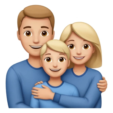 abrazar a mi papa mama sticker