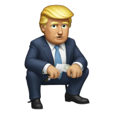 Donal trump sticker