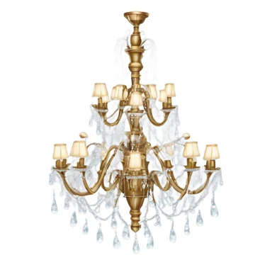 chandelier sticker