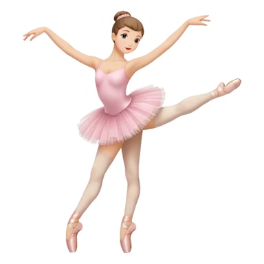 Coffee mug with ballerina legs in a pointe position wearing a ballet tutu sticker
