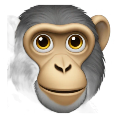 Monkey di lofy sticker