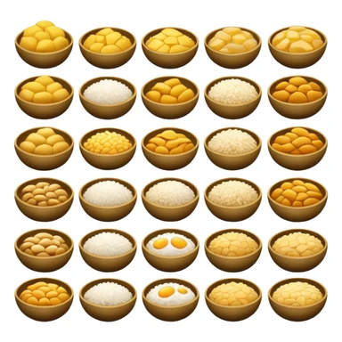 distintos tips de pan y arroz sticker