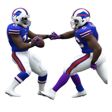 Bills vs ravens sticker