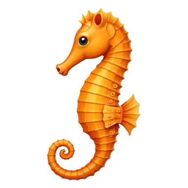 Seahorse emoji sticker