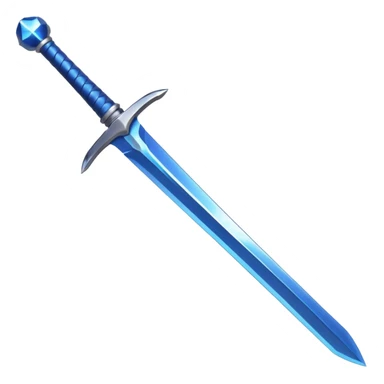 dark blue sword clan emoji for bladeball 0- roblox game sticker