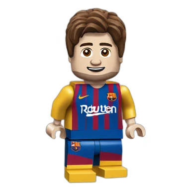 Lego Lionel Messi full body sticker