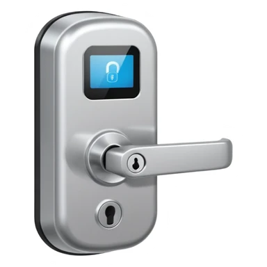 Electronic Door Lock System with card insert sticker