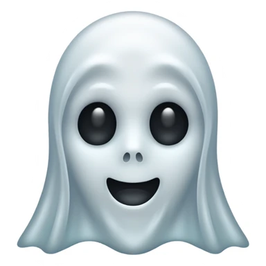 Ghost emoji sticker
