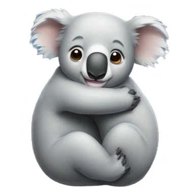 Hugging koalabears sticker