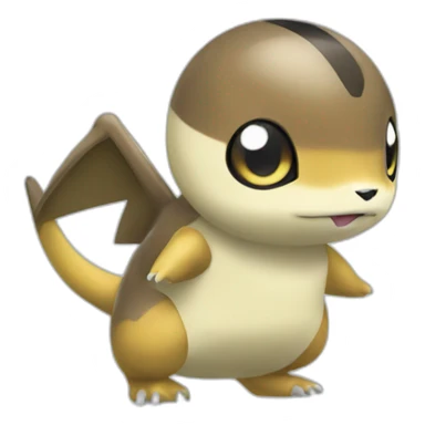 Pokemon rolet shinny sticker