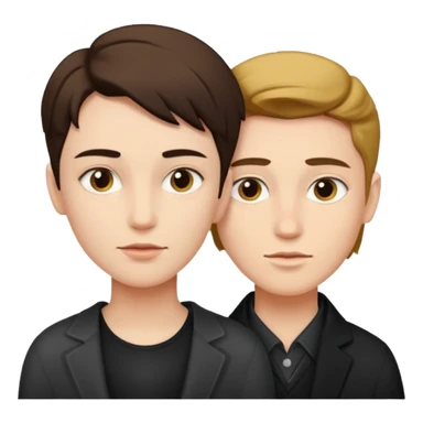 a woman that has a mans face  sticker