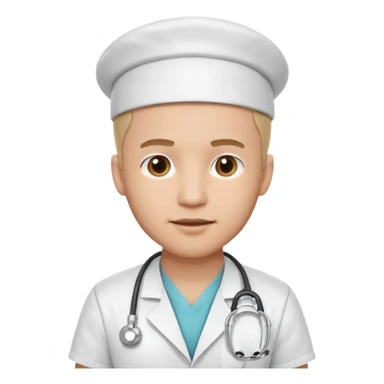 nurse man sticker