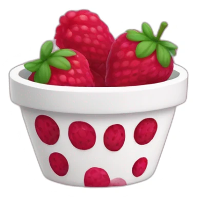 fraise framboise myrtilles sticker