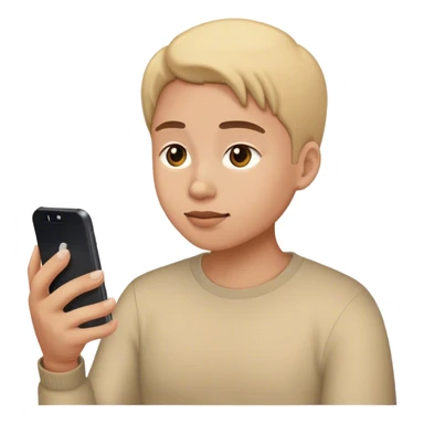 look at phone sticker