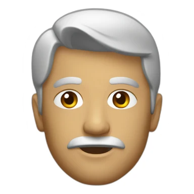 Comrade head sticker