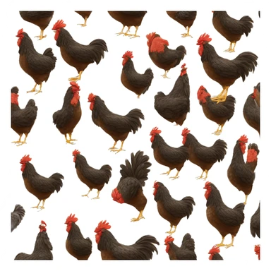 Pollo con botas sticker