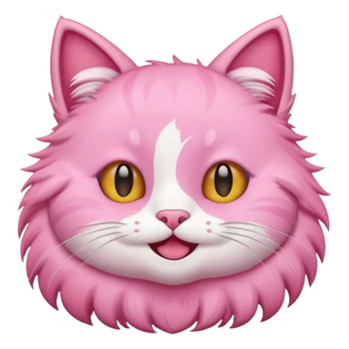  pink cat cutecore sticker