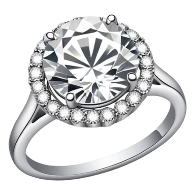 diamond ring sticker