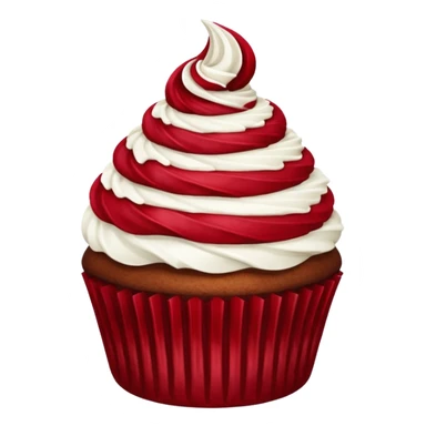 Red velvet cupcake  sticker