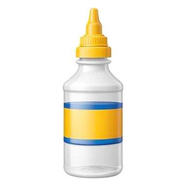 Elmers glue bottle sticker