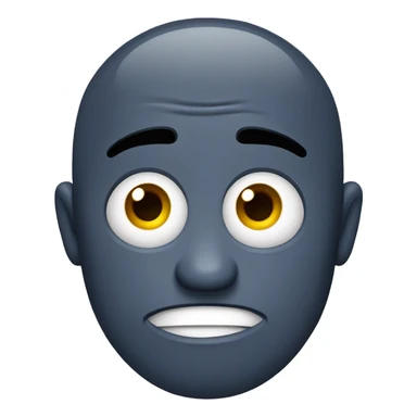 Reverse shaking head emoji  sticker