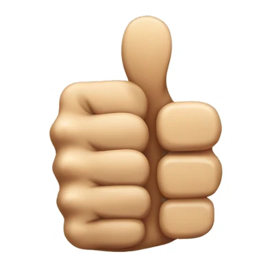 two thumbs up in a thumbs up sticker