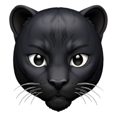 Pantera negra sticker