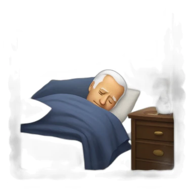 joe biden sleeping sticker