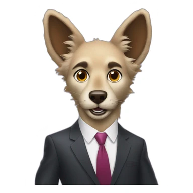tony blair as a furry sticker