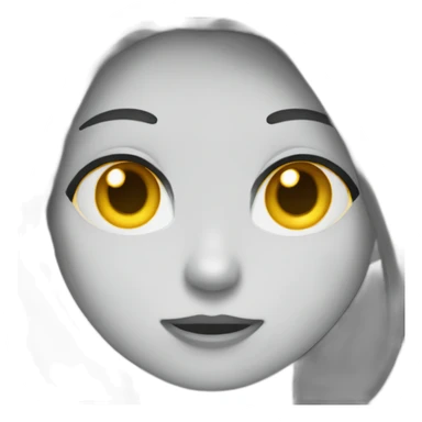 Chat gris maigre sticker