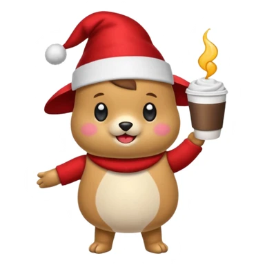 changuito tierno y fiestero en distinntas poses sticker