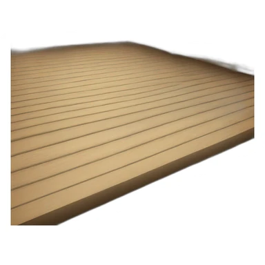 country house wood deck sticker