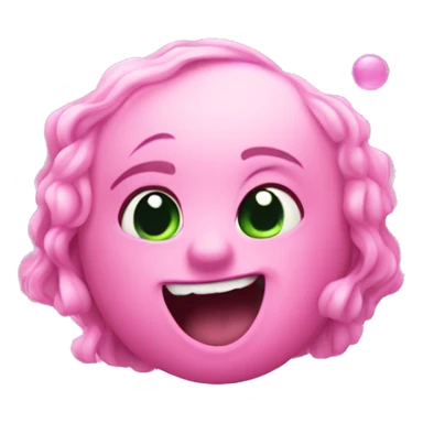 Pink Bubbles inspired by the musical Wicked sticker