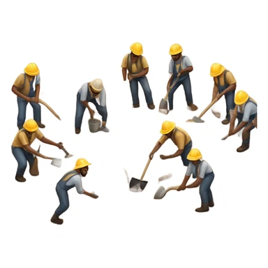 bug dig men  sticker