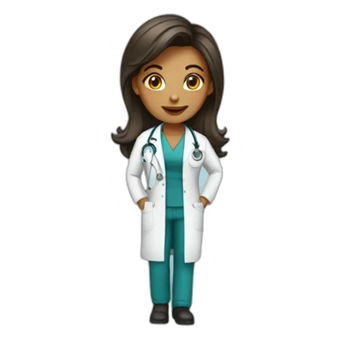 doctor woman gyatt sticker