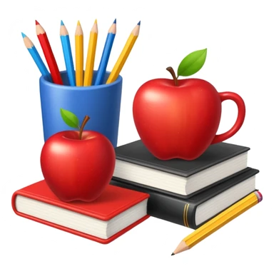 teacher paraphenalia sticker