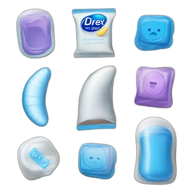 condom packaging Durex sticker