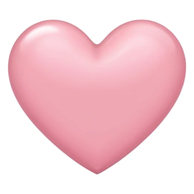 Light pink heart  sticker