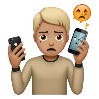 Monday left me broken meme sticker