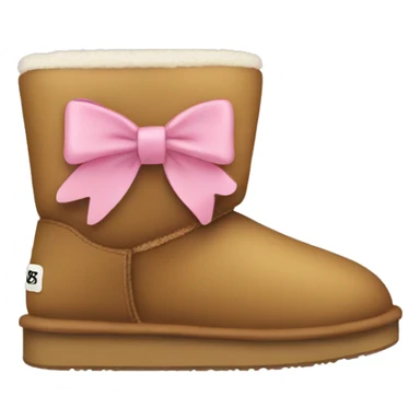 Uggs with bows sticker
