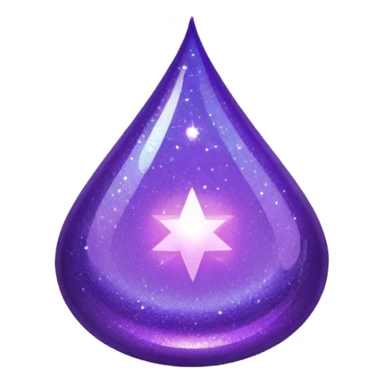 Purple Glitter administrator tools sticker