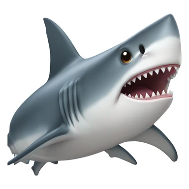Shark with human legs  sticker
