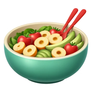 healthy bowl sticker