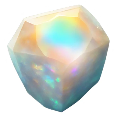 Opal stone sticker
