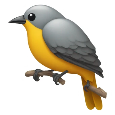 bird with amplop sticker