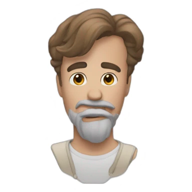 i want an emoji with the face of Joaquin sticker